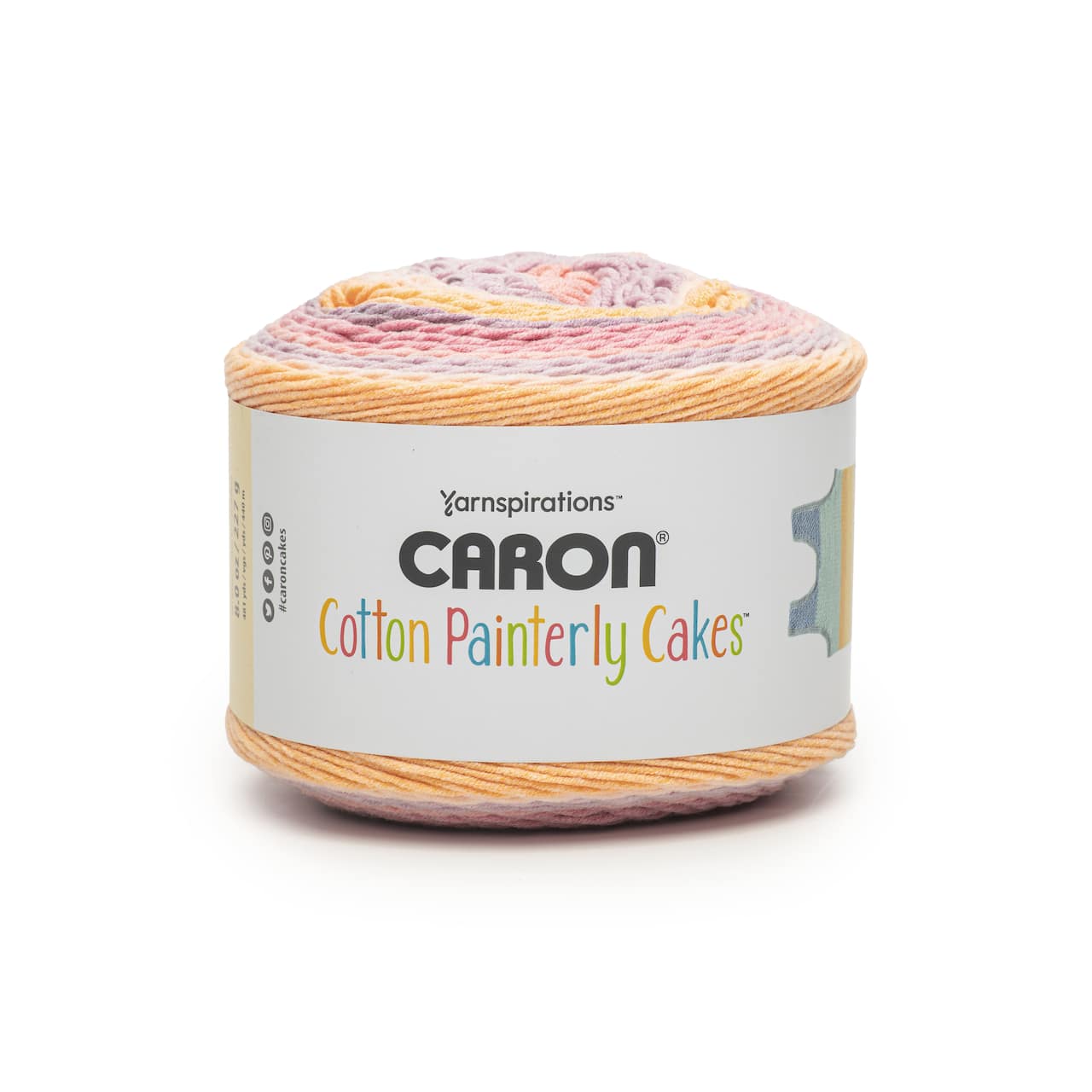 12 Pack: Caron® Cotton Painterly Cakes™ Yarn